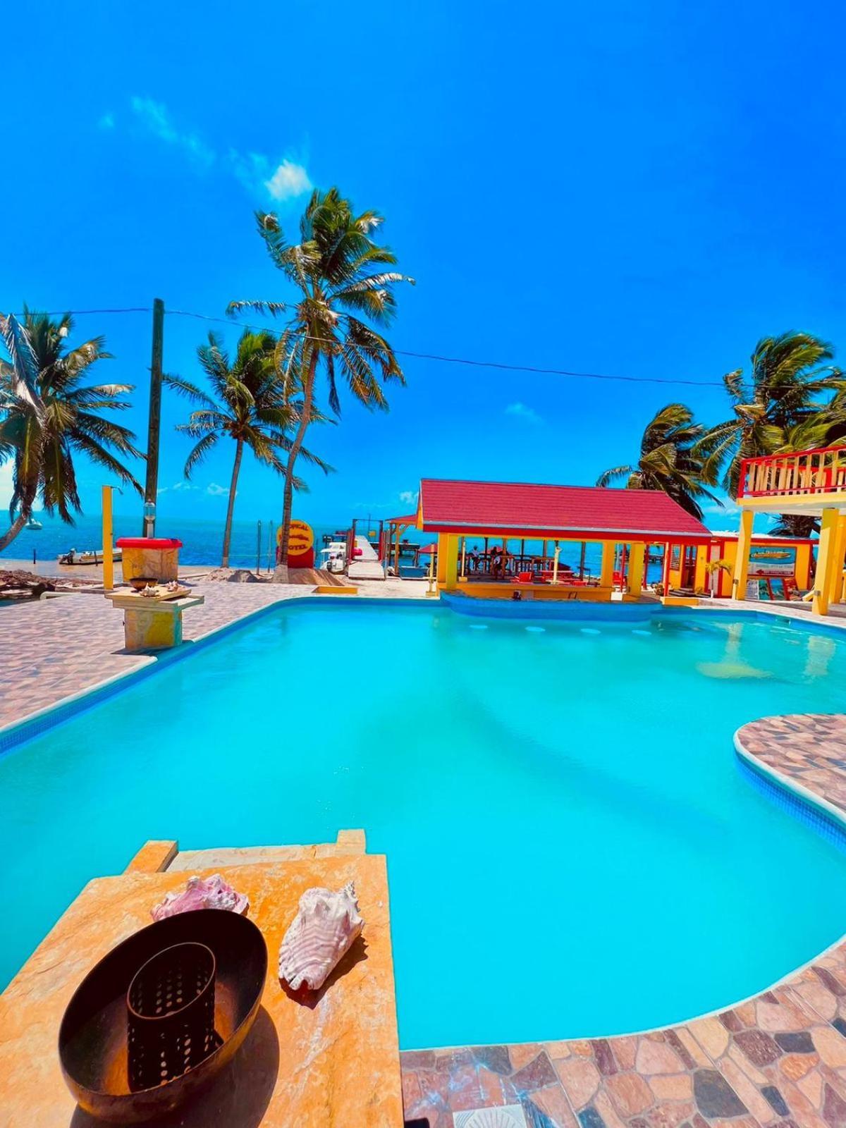 Tropical Paradise Express Caye Caulker Luaran gambar