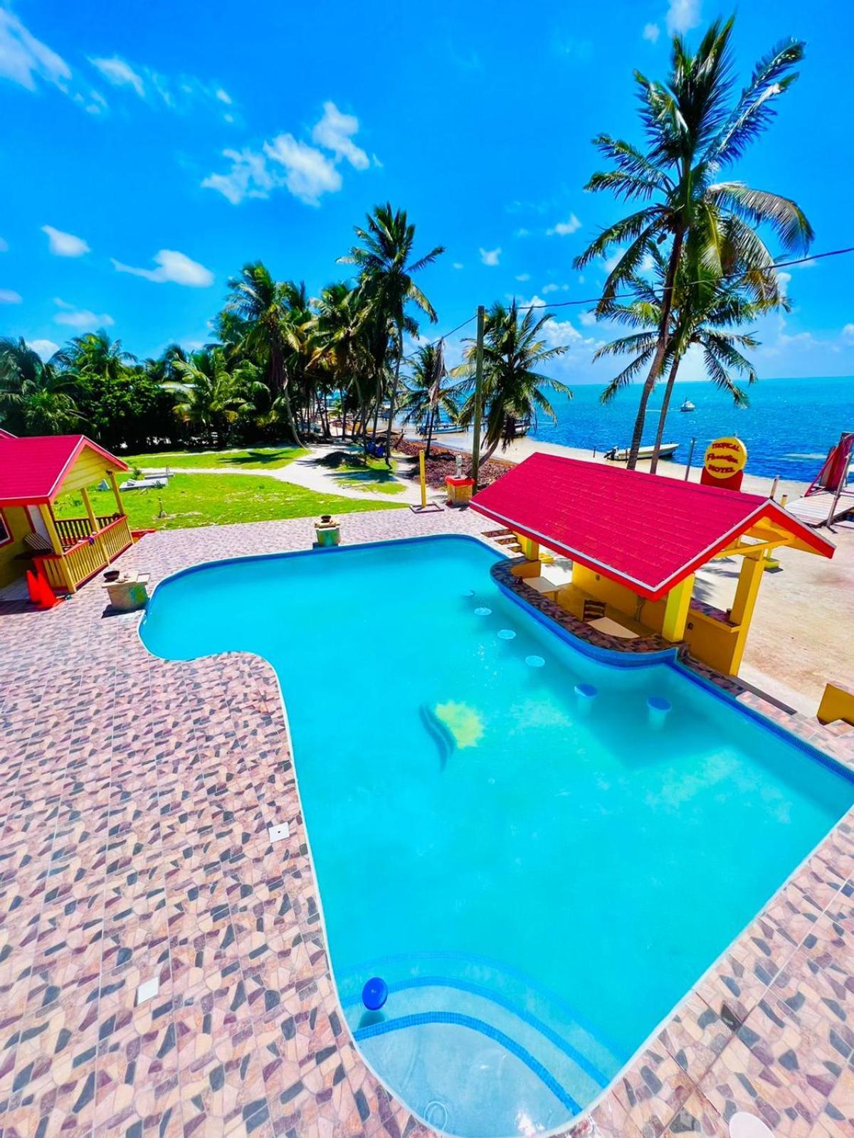 Tropical Paradise Express Caye Caulker Luaran gambar